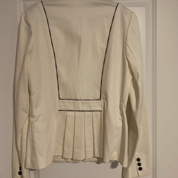 Diane Von Furstenberg Cream Blazer - Picture 3 of 4